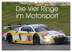Die Vier Ringe im Motorsport (Wandkalender 2024 DIN A3 quer), CALVENDO Monatskalender - Morper, Thomas