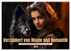 Verzaubert von Magie und Romantik (Wandkalender 2024 DIN A2 quer), CALVENDO Monatskalender