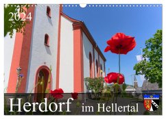 Herdorf im Hellertal (Wandkalender 2024 DIN A3 quer), CALVENDO Monatskalender - Behner, Markus