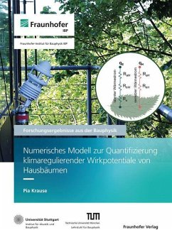 Numerisches Modell zur Quantifizierung klimaregulierender Wirkpotentiale von Hausbäumen - Krause, Pia