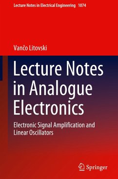 Lecture Notes in Analogue Electronics - Litovski, Vanco