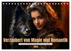 Verzaubert von Magie und Romantik (Tischkalender 2024 DIN A5 quer), CALVENDO Monatskalender - Waurick, Kerstin