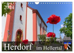 Herdorf im Hellertal (Wandkalender 2024 DIN A4 quer), CALVENDO Monatskalender - Behner, Markus