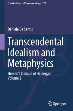 Transcendental Idealism and Metaphysics - De Santis, Daniele