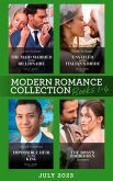 Modern Romance July 2023 Books 1-4: The Maid Married to the Billionaire (Cinderella Sisters for Billionaires) / Unveiled as the Italian's Bride / Impossible Heir for the King / The Boss's Forbidden Assistant (eBook, ePUB)