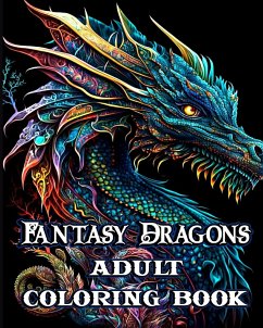 Fantasy Dragons Adult Coloring Book - Caleb, Sophia