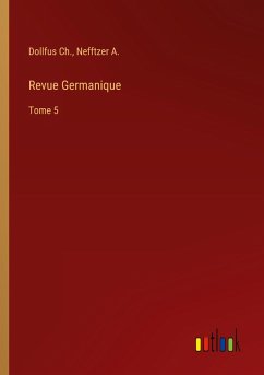 Cover Revue Germanique