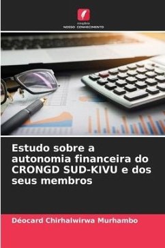 Estudo sobre a autonomia financeira do CRONGD SUD-KIVU e dos seus membros - Chirhalwirwa Murhambo, Déocard