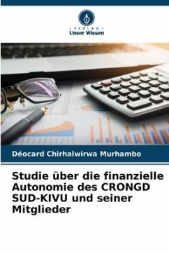 Studie über die finanzielle Autonomie des CRONGD SUD-KIVU und seiner Mitglieder - Chirhalwirwa Murhambo, Déocard