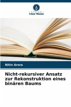 Nicht-rekursiver Ansatz zur Rekonstruktion eines binären Baums - Arora, Nitin