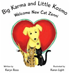 Big Karma and Little Kosmo Welcome New Cat Zenni - Ross, Karyn