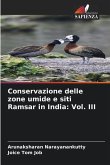 Conservazione delle zone umide e siti Ramsar in India: Vol. III