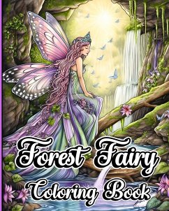 Forest Fairy Coloring Book - Caleb, Sophia