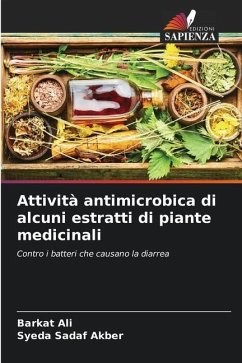 Attività antimicrobica di alcuni estratti di piante medicinali - Ali, Barkat;Akber, Syeda Sadaf