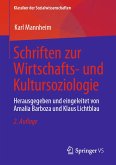 Schriften zur Wirtschafts- und Kultursoziologie (eBook, PDF)