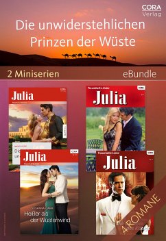 Die unwiderstehlichen Prinzen der Wüste (2 Miniserien) (eBook, ePUB) - Yates, Maisey; Carr, Susanna; Porter, Jane