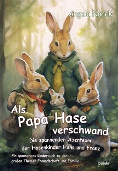 Cover Als Papa Hase verschwand - Die spannenden Abenteuer der Hasenkinder Hans und Franz - Ein spannendes Kinderbuch zu den großen Themen Freundschaft und Familie (eBook, ePUB)