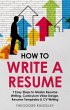 How to Write a Resume (eBook, ePUB) - Bild 1
