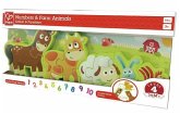 Zahlen & Farmtiere / Puzzle, 10 Teile Zahlen & Farmtiere / Puzzle, 10 Teile