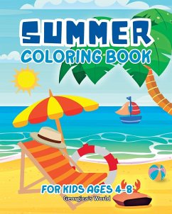 Summer Coloring Book for Kids Ages 4-8 - Yunaizar88