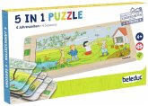 Lagen-Puzzle "4 Jahreszeiten" / 36 Teile Lagen-Puzzle "4 Jahreszeiten" / 36 Teile