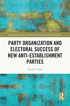 Cover Party Organization and Electoral Success of New Anti-establishment Parties (eBook, PDF)