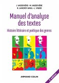 Manuel d'analyse des textes - 3e éd. (eBook, ePUB)