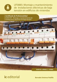 Cover Montaje y mantenimiento de instalaciones eléctricas de baja tensión en edificios de viviendas. ELEE0109 (eBook, ePUB)