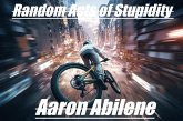 Random Acts of Stupidity (eBook, ePUB) Random Acts of Stupidity (eBook, ePUB)
