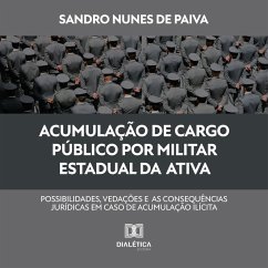 Cover Acumulação de cargo público por militar estadual da ativa (MP3-Download)