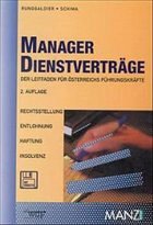 Manager-Dienstverträge - Runggaldier, Ulrich / Schima, Georg
