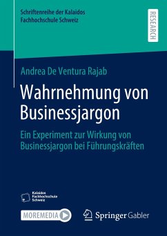 Wahrnehmung von Businessjargon - De Ventura Rajab, Andrea
