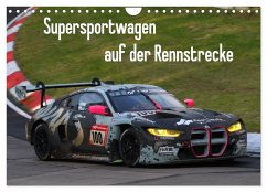 Supersportwagen auf der Rennstrecke (Wandkalender 2024 DIN A4 quer), CALVENDO Monatskalender - Morper, Thomas