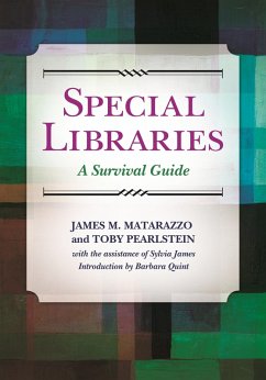 Cover Special Libraries (eBook, ePUB)