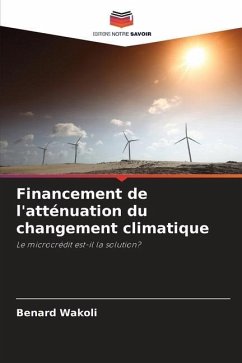 Financement de l'atténuation du changement climatique - Wakoli, Benard