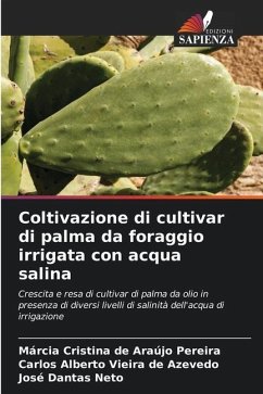 Coltivazione di cultivar di palma da foraggio irrigata con acqua salina - de Araújo Pereira, Márcia Cristina;Vieira de Azevedo, Carlos Alberto;Dantas Neto, José