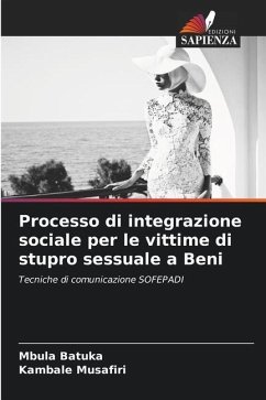 Processo di integrazione sociale per le vittime di stupro sessuale a Beni - Batuka, Mbula;Musafiri, Kambale