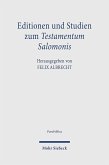 Editionen und Studien zum Testamentum Salomonis (eBook, PDF)