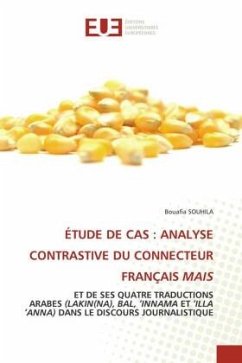 ÉTUDE DE CAS : ANALYSE CONTRASTIVE DU CONNECTEUR FRANÇAIS MAIS - SOUHILA, Bouafia