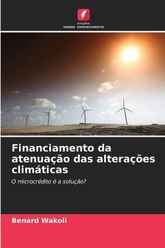 Financiamento da atenuação das alterações climáticas - Wakoli, Benard