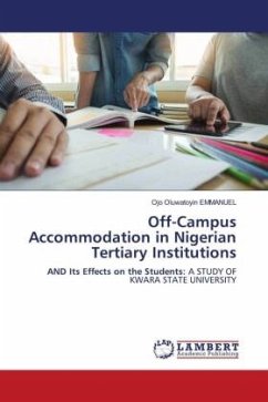 Off-Campus Accommodation in Nigerian Tertiary Institutions - Emmanuel, Ojo Oluwatoyin