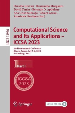 Cover Computational Science and Its Applications - ICCSA 2023 (eBook, PDF)