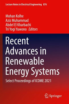 Recent Advances in Renewable Energy Systems