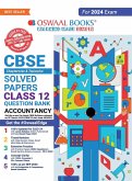 Oswaal CBSE Class 12 Accountancy Question Bank 2023-24 Book