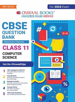 Cover Oswaal CBSE Chapterwise & Topicwise Question Bank Class 11 Computer Science Book (For 2023-24 Exam)