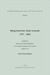 Bürgerbuch der Stadt Arnstadt 1797 – 1850