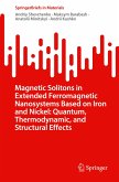 Magnetic Solitons in Extended Ferromagnetic Nanosystems Based on Iron and Nickel: Quantum, Thermodynamic, and Structural Effects