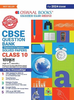 Oswaal CBSE Class 10 Sanskrit Question Bank 2023-24 Book - Oswaal Editorial Board