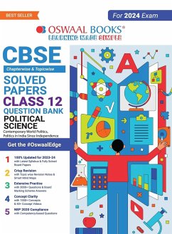 Oswaal CBSE Chapterwise & Topicwise Question Bank Class 12 Political Science Book (For 2023-24 Exam) - Oswaal Editorial Board