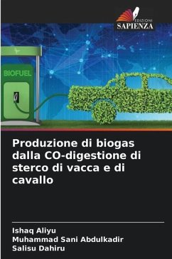 Produzione di biogas dalla CO-digestione di sterco di vacca e di cavallo - Aliyu, Ishaq;Abdulkadir, Muhammad Sani;Dahiru, Salisu